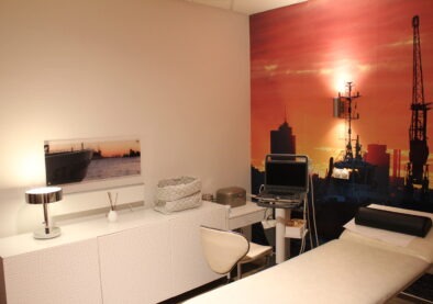 Untersuchungszimmer der Praxis am Markt in Buchholz